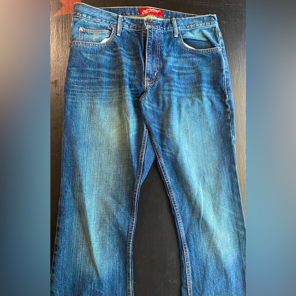 Arizona Jeans Men's Size 34X34 Blue Medium Wash Casual Denim